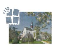 puzzleYOU : Calendrier de l'Avent | « dans Le Style Artistique de Claude Monet - Architecture monastique en Europe »