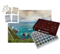 puzzleYOU : Calendrier de l'Avent | « Déferlement d'écume Avant la tempête, île du Sud, Nouvelle-Zélande »