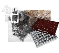 puzzleYOU : Calendrier de l'Avent | « des Bisons d'europe en Route vers la Neige »