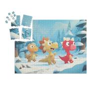 puzzleYOU : Calendrier de l'Avent | « des Dinosaures des neiges en Mission secrète »