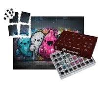 puzzleYOU : Calendrier de l'Avent | « des fantômes colorés comme du Street Art »