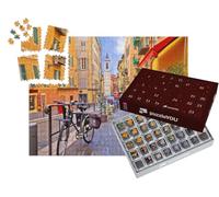 puzzleYOU : Calendrier de l'Avent | « des Rues colorées : Architecture de Nice, France »
