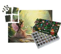 puzzleYOU : Calendrier de l'Avent | « Deux amies fées dans la clairière enchantée »