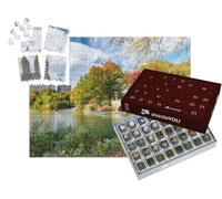 puzzleYOU : Calendrier de l'Avent | « Die Bow Bridge im Herbst, Central Park, New York »
