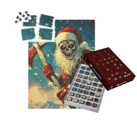 puzzleYOU : Calendrier de l'Avent | « Douce Nuit, Nuit sanglante - Père Noël à la Hache »