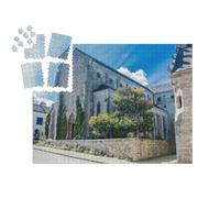 puzzleYOU : Calendrier de l'Avent | « Église du Sacré-Cœur. Pont-Scorff, Arrondissement de Lorient, Morbihan, Bretagne »