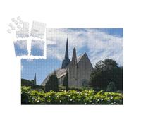 puzzleYOU : Calendrier de l'Avent | « Église en Pierre dans Le Village de Montreuil Bellay »