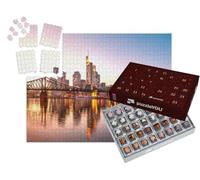 puzzleYOU : Calendrier de l'Avent | « Eisener Steg, Francfort-sur-Le-Main, Allemagne »