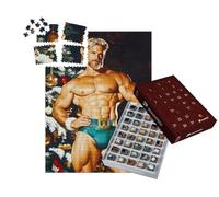 puzzleYOU : Calendrier de l'Avent | « Embrasse-Moi, Petit Assistant Sexy du Père Noël »