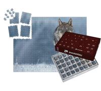 puzzleYOU : Calendrier de l'Avent | « Étude d'un Loup Gris »