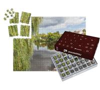 puzzleYOU : Calendrier de l'Avent | « Europe, France, Haute-Vienne, Limoges. La rivière Vienne à Limoges. »