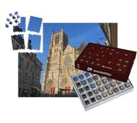 puzzleYOU : Calendrier de l'Avent | « Façade de la cathédrale Saint-Étienne de Meaux »