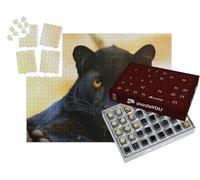 puzzleYOU : Calendrier de l'Avent | « Face à Face avec Une panthère Noire »