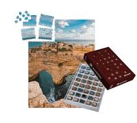 puzzleYOU : Calendrier de l'Avent | « Falaises en Forme de cœur en Algarve, Portugal »