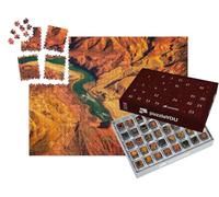 puzzleYOU : Calendrier de l'Avent | « Fleuve Colorado dans Le Grand Canyon, Arizona, États-Unis »