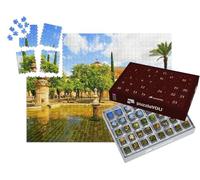 puzzleYOU : Calendrier de l'Avent | « Fontaine dans Le Patio de la cathédrale de la Mezquita à Cordoue, Andalousie »