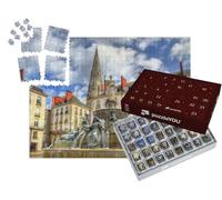 puzzleYOU : Calendrier de l'Avent | « Fontaine de la Place Royale à Nantes - France, Loire-Atlantique »