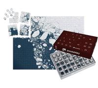 puzzleYOU : Calendrier de l'Avent | « Glaciers et Fonte des Glaces : Image Satellite des régions Nordiques »
