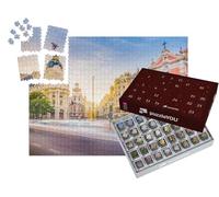 puzzleYOU : Calendrier de l'Avent | « Gran Via, Centre-Ville de Madrid, Espagne »