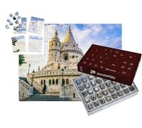 puzzleYOU : Calendrier de l'Avent | « Impressionnant Bastion des pêcheurs à Budapest, Hongrie »