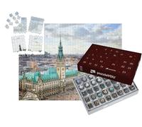 puzzleYOU : Calendrier de l'Avent | « Impressionnant hôtel de Ville de Hambourg, Allemagne »