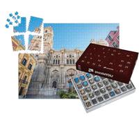 puzzleYOU : Calendrier de l'Avent | « Impressionnante cathédrale de Malaga, Andalousie, Espagne »