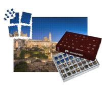 puzzleYOU : Calendrier de l'Avent | « Jérusalem : Les Jardins archéologiques du musée de la Ville de David en soirée »