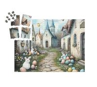 puzzleYOU : Calendrier de l'Avent | « Joie de Pâques dans Tout Le Village »