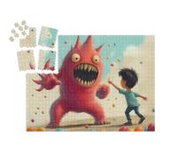 puzzleYOU : Calendrier de l'Avent | « L’Attaque des Monstres de Bonbons Rouges »