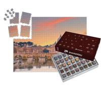 puzzleYOU : Calendrier de l'Avent | « La basilique Saint-Pierre au Coucher du Soleil, Rome, Italie »