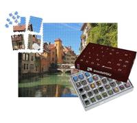 puzzleYOU : Calendrier de l'Avent | « La Belle Ville d'Annecy, la Venise des Alpes en France, Haute Savoie »