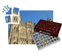 puzzleYOU : Calendrier de l'Avent | « La cathédrale Basilique Notre-Dame d'Amiens, France »