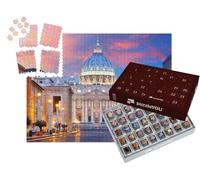 puzzleYOU : Calendrier de l'Avent | « La Cité du Vatican dans la lumière du Soleil couchant »