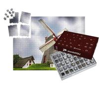 puzzleYOU : Calendrier de l'Avent | « La Cour du Moulin à Vent par Un Jour Sombre »