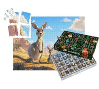 puzzleYOU : Calendrier de l'Avent | « La Famille des kangourous Hupfi »