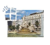 puzzleYOU : Calendrier de l'Avent | « La Fontaine de la Fédération sur la Place Principale Place de la Liberté dans Le Centre-Ville de Toulon »