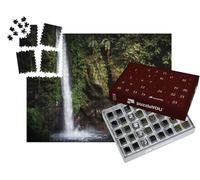 puzzleYOU : Calendrier de l'Avent | « La Magnifique Chute d'eau de Tuasan, île de Camiguin, Philippines. »