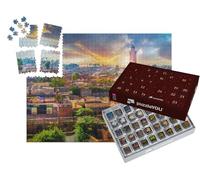 puzzleYOU : Calendrier de l'Avent | « La médina Domine la Vieille Ville de Marrakech, Maroc »