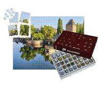 puzzleYOU : Calendrier de l'Avent | « La Petite France - Quartier Historique de la Ville de Strasbourg dans l'est de la France »