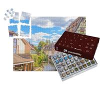 puzzleYOU : Calendrier de l'Avent | « La pittoresque Ville de Colmar en Alsace avec Son Architecture Historique et Son Canal »