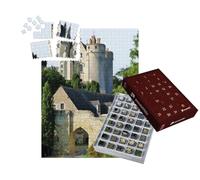 puzzleYOU : Calendrier de l'Avent | « La Porte du Moulin dans l'enceinte médiévale et Le château de la Ville de Montreuil-Bellay »