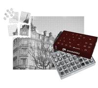 puzzleYOU : Calendrier de l'Avent | « la Statue de Paul Riquet dans Les ruelles de Béziers l'après-midi »