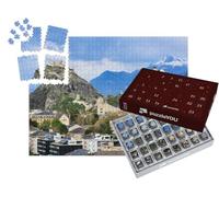 puzzleYOU : Calendrier de l'Avent | « La Ville Historique de Sion et Ses Deux châteaux »