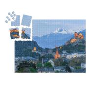 puzzleYOU : Calendrier de l'Avent | « La Ville Historique de Sion et Ses Deux châteaux »