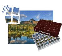 puzzleYOU : Calendrier de l'Avent | « Lac Calme dans la Toundra, Alaska »