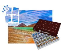 puzzleYOU : Calendrier de l'Avent | « Lac de Montagne enchanteur de Nakuru au Kenya »