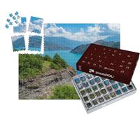 puzzleYOU : Calendrier de l'Avent | « Lac de Serre-Ponçon Lors de la dernière Semaine de Printemps »