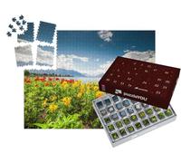 puzzleYOU : Calendrier de l'Avent | « Lac Léman et vignoble de la région de Lavaux, Suisse »