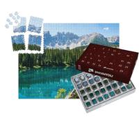 puzzleYOU : Calendrier de l'Avent | « Lago di Carezza, Province de Bolzano, Tyrol du Sud »