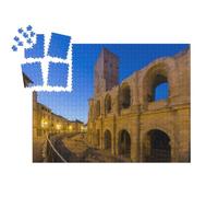 puzzleYOU : Calendrier de l'Avent | « L'amphithéâtre Romain dans la Vieille Ville d'Arles en Provence, dans Le sud de la France. »